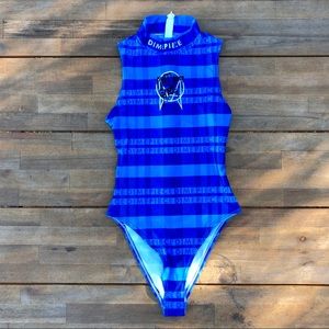 Ain’t Your Girl x Dimepiece x Owsla Blue Bodysuit